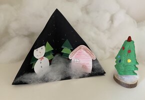 Weihnachtsdeko basteln mit MaikeMoin