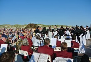Sonnenwendfeier auf Amrum
