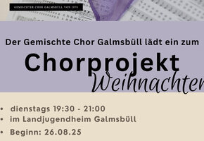Chorsingen zum Ausprobieren
