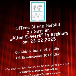 Offene Bühne Niebüll zu Gast in der Live Lounge