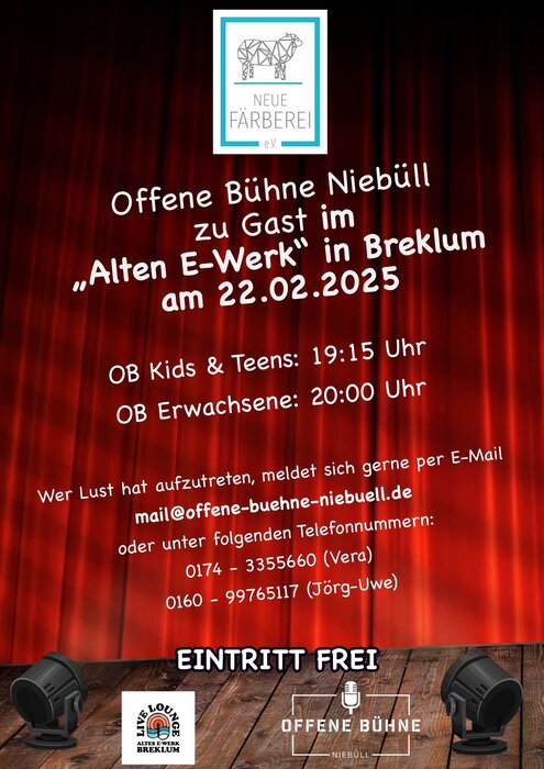 Offene Bühne Niebüll zu Gast in der Live Lounge