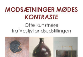 Plakat zur Ausstellung Kontraste