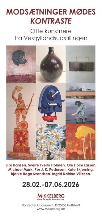 Plakat zur Ausstellung Kontraste