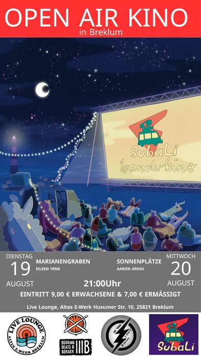 Open Air Kino - Breklum - Plakat