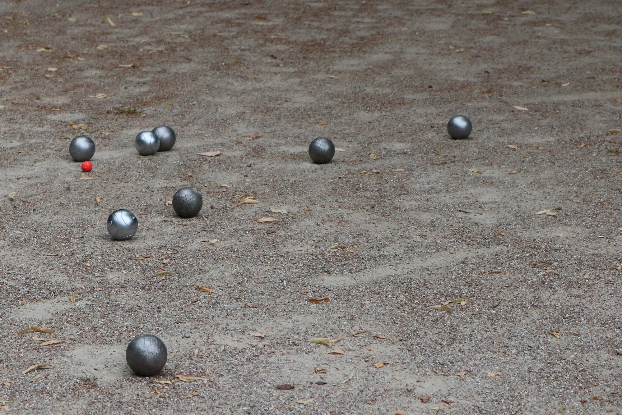 Pétanque im Augarten Leck