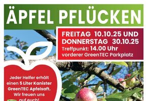 Apfeltag auf dem GreenTEC Campus