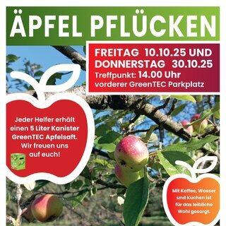 Apfeltag auf dem GreenTEC Campus