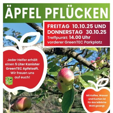 Apfeltag auf dem GreenTEC Campus