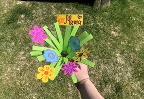 Muttertagsbasteln mit MaikeMoin