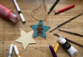 Weihnachtsschmuck basteln mit MaikeMoin