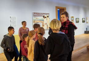 Kindereröffnung in der Ausstellung "Auf das große Westmeer schauend – Der Kulturraum Nordsee im Wandel" für Kinder ab 8 Jahren