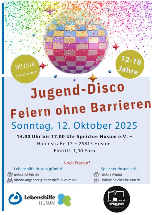 Jugend-Disco Speicher 12