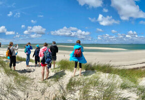 Wattwanderung F&ouml;hr nach Amrum mit Susanne Blank und Hermann Hinsberger