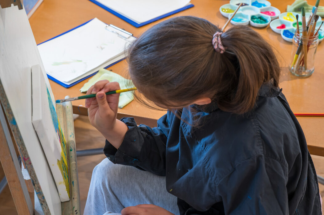 Junge Maler*innen &ndash; Workshop f&uuml;r Kinder von 7 bis 10 Jahren