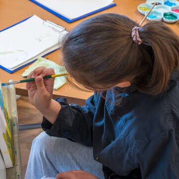 Junge Maler*innen &ndash; Workshop f&uuml;r Kinder von 7 bis 10 Jahren