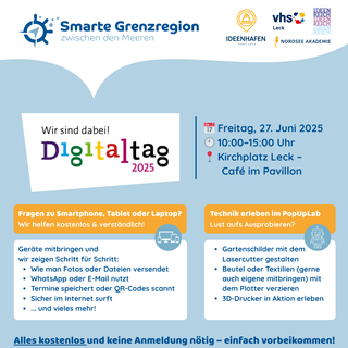 Flyer Digitaltag Smarte Grenzregion