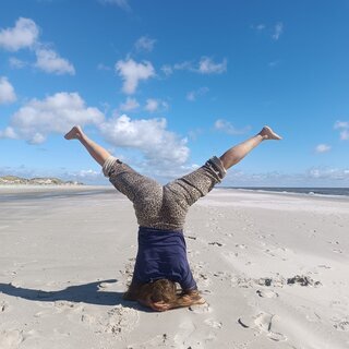 Yoga am Strand für alle Level