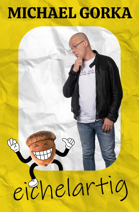 Michael Gorka liest aus seinem Comedy-Buch "eichelartig"