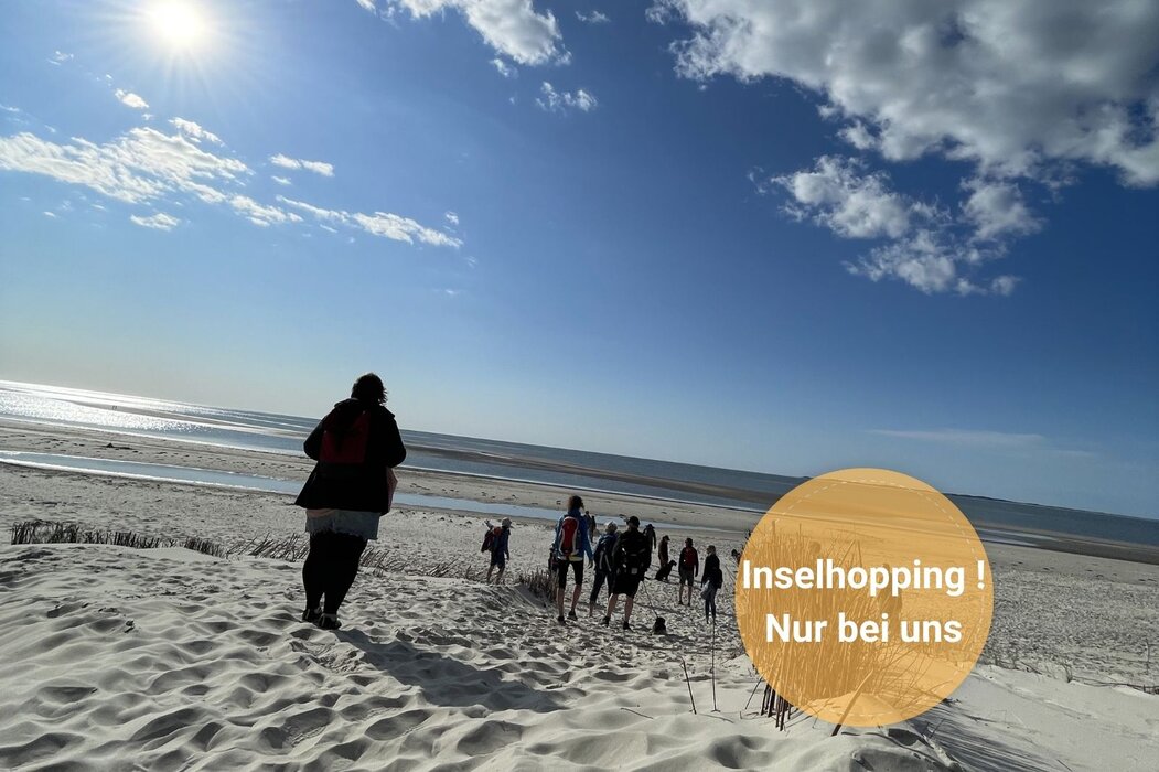 Wattwanderung von Amrum nach F&ouml;hr mit Nationalparkf&uuml;hrer Matthias Hansen
