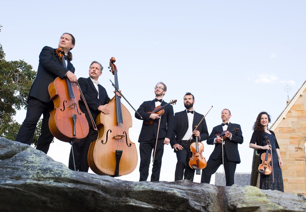 Das Ensemble auf Tour