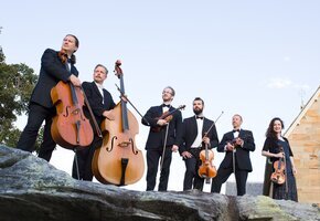 Das Ensemble auf Tour