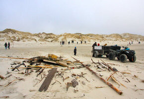 Strandreinigung auf Amrum! 