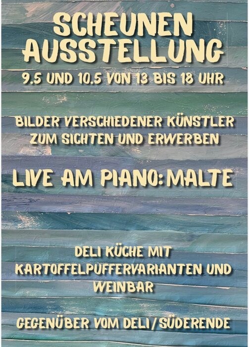 Scheunen Ausstellung von Namine&acute;s Deli