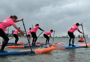 hoch im norden SUP CUP an der Seglerbrücke