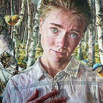 Acryl auf Leinwand 140 x 70 cm