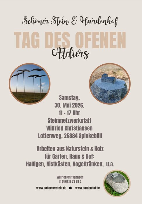 Offenes Atelier "Schöner Stein" in Spinkebüll