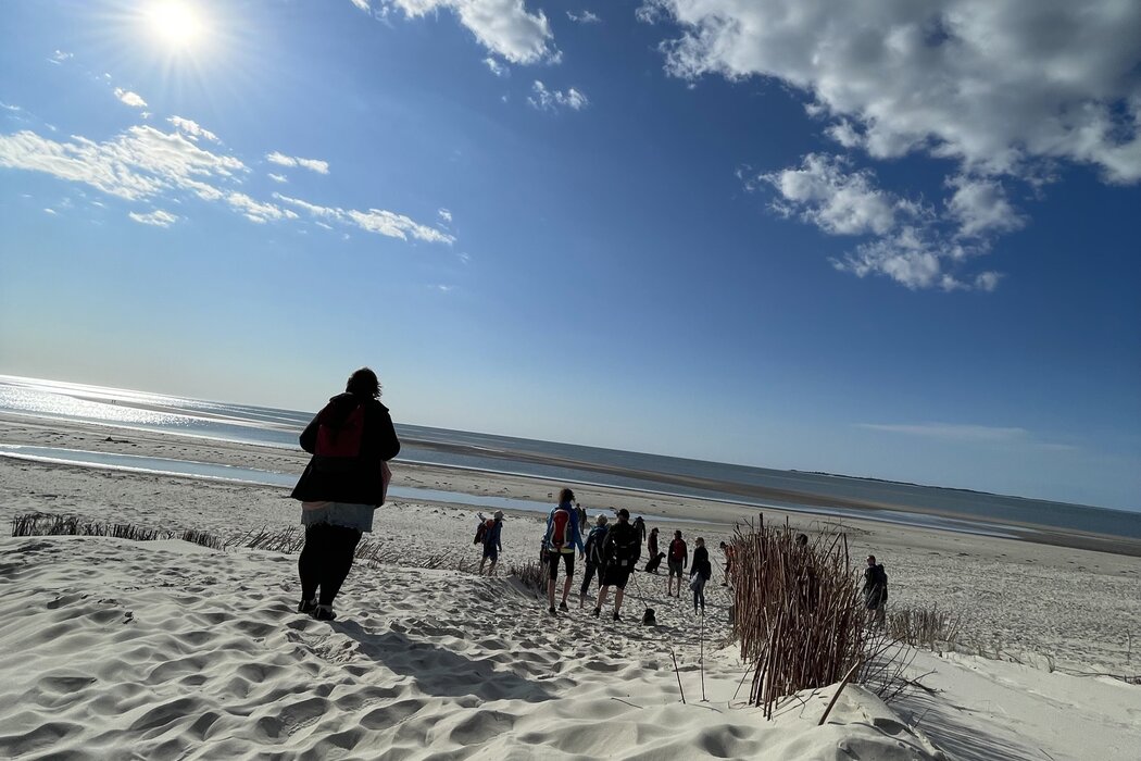 Wattwanderung von Amrum nach Föhr mit Nationalparkführer Matthias Hansen