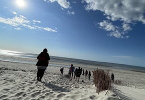 Wattwanderung von Amrum nach Föhr mit Nationalparkführer Matthias Hansen