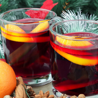 Weihnachtsh&uuml;tte der Inselpraline 