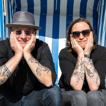 Sundowner auf der Mittelbrücke: Tone Fish