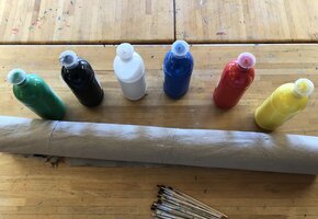 Tapetenkunstwerk mit MaikeMoin