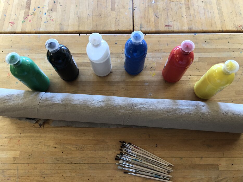 Tapetenkunstwerk mit MaikeMoin