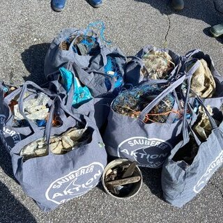 Strandreinigung auf Amrum