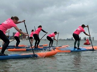 hoch im norden SUP CUP an der Seglerbr&uuml;cke