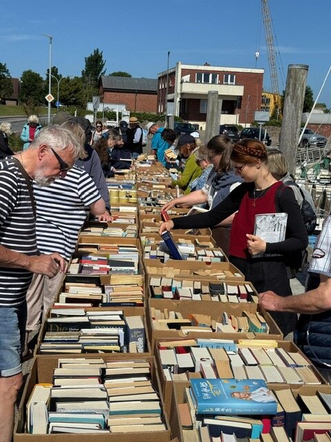 Gro&szlig;er B&uuml;cherverkaufsmarkt des F&ouml;hrer Lions Clubs