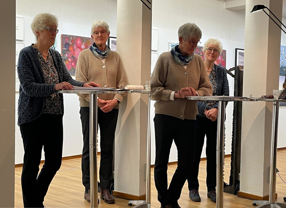 Marianne Ehlers und Renate Poggensee