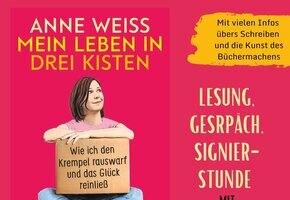 Autorinnenlesung "Mein Leben in drei Kisten"