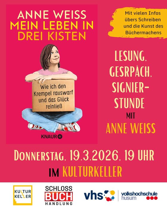 Autorinnenlesung "Mein Leben in drei Kisten"