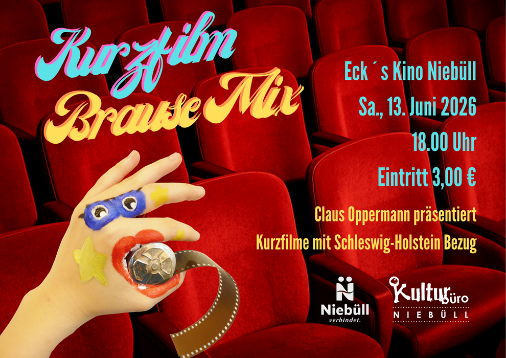 Veranstaltungsplakat Kurzfilm Brausemix