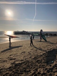 Wing Surfen Schnupperstunde am Strand