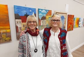 Ulrike Thoms und Christel Cub