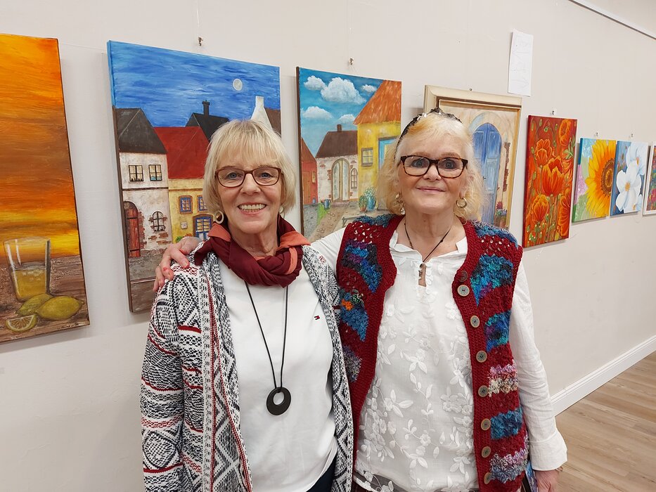 Ulrike Thoms und Christel Cub