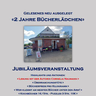 Zwei Jahre Bücherlädchen