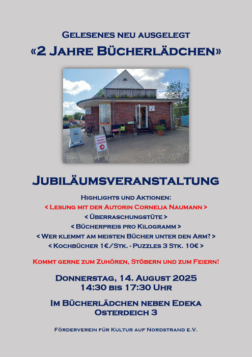 Zwei Jahre Bücherlädchen