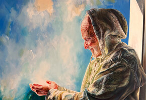 Acryl und Öl auf Leinwand 100 x 120 cm