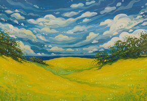 Ausstellung "Bilder und Zeichnungen einer Föhrerin" 12.-19.07.2025